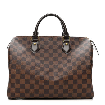 Louis Vuitton Damier Ebene Speedy 30 1 of 13
