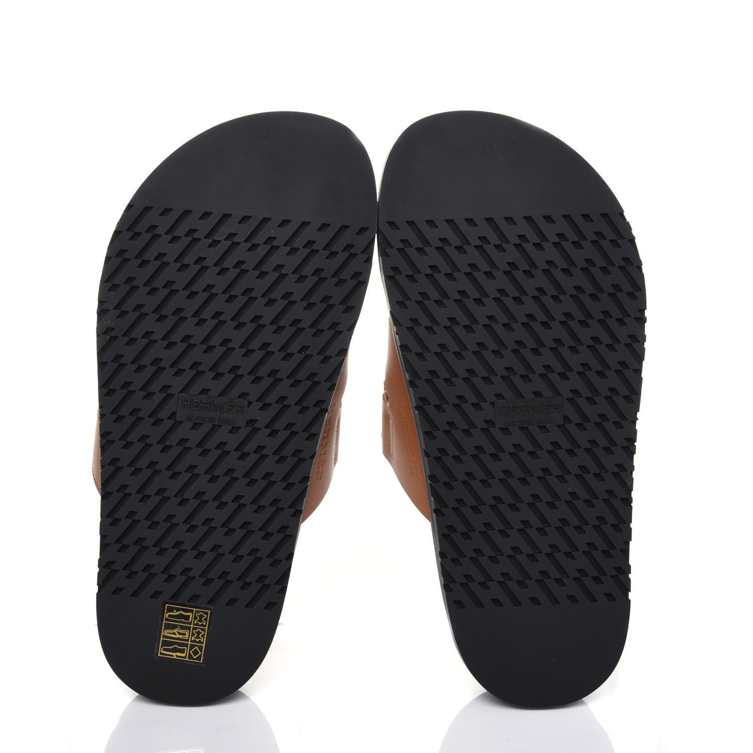 Hermes Calfskin Womens Chypre Sandals 36 Gold 5 of 9