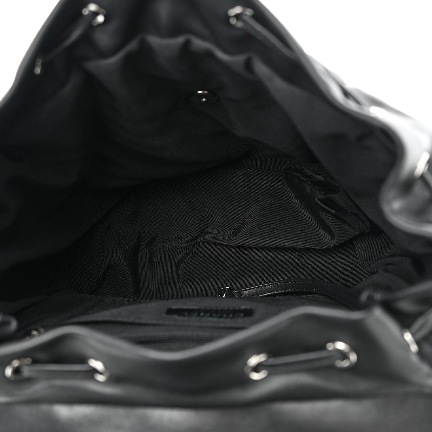 Chanel Calfskin Chevron Quilted Large Urban Spirit Backpack Black 5 of 13