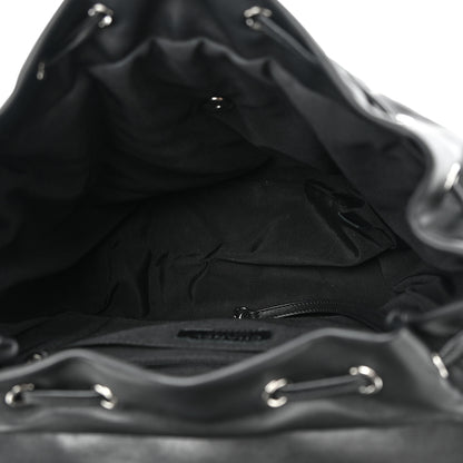Chanel Calfskin Chevron Quilted Large Urban Spirit Backpack Black 5 of 13