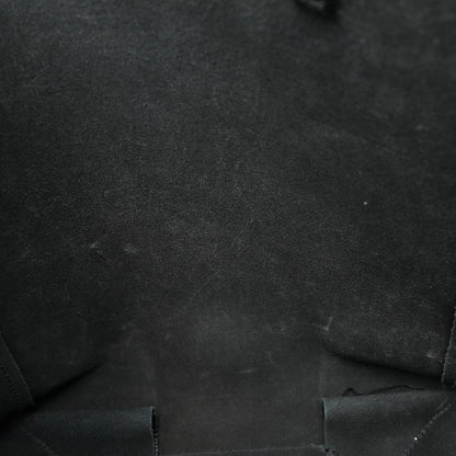 Celine Grained Calfskin Small Vertical Cabas Black 9 of 13