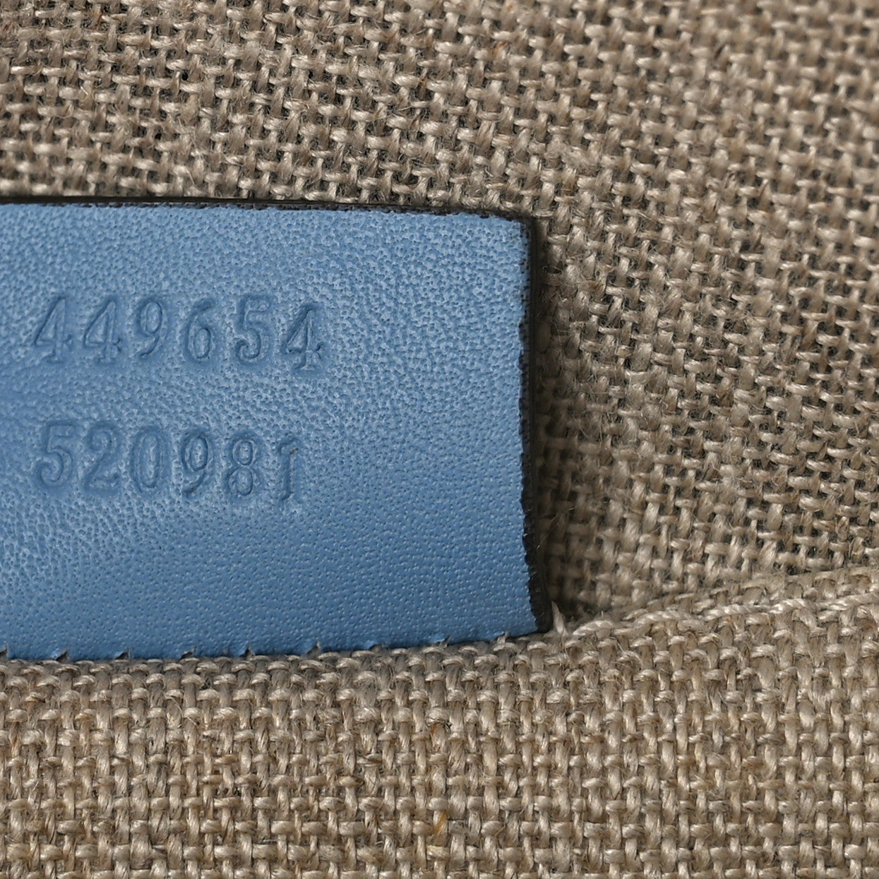 Microguccissima Mini Dome Bag Mineral Blue