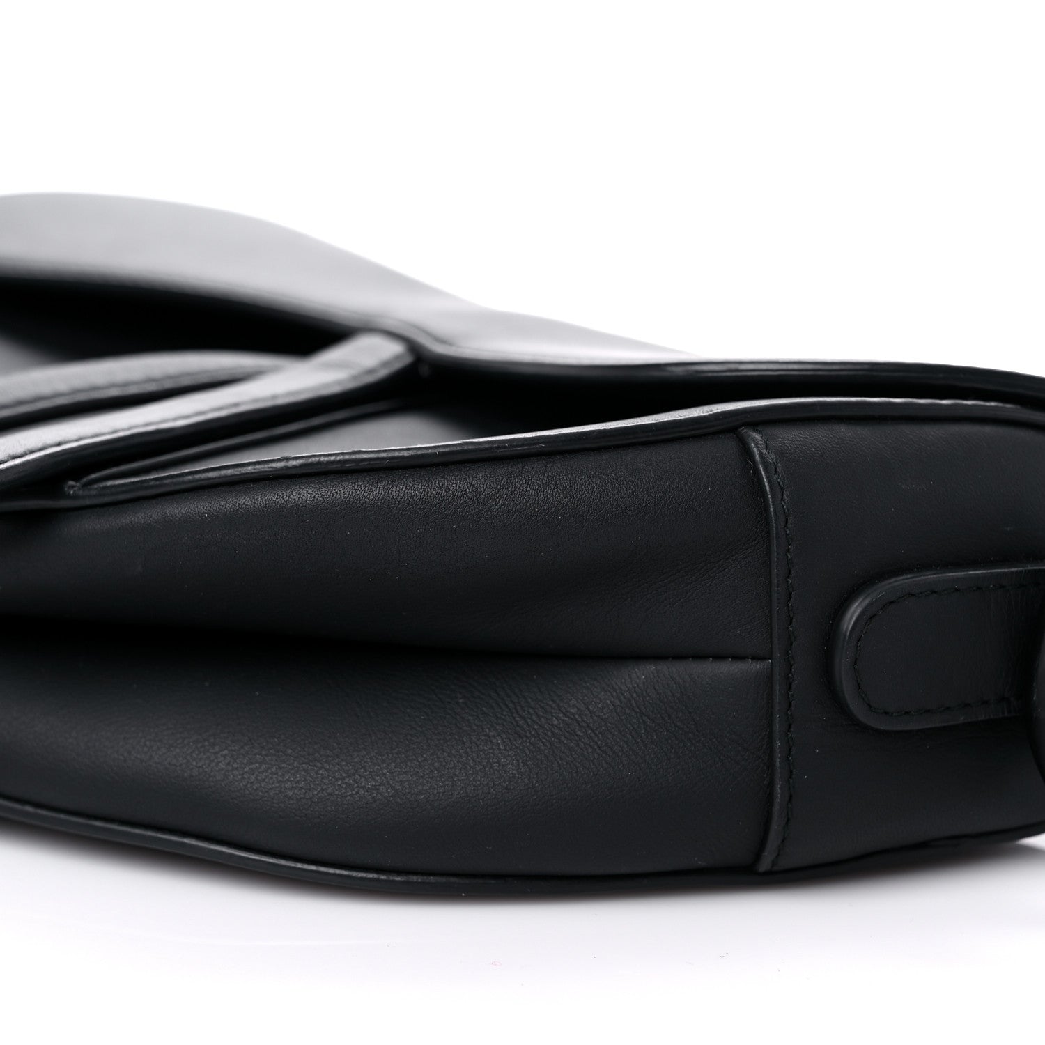 Christian Dior Ultra Matte Calfskin Saddle Bag Black 8 of 15