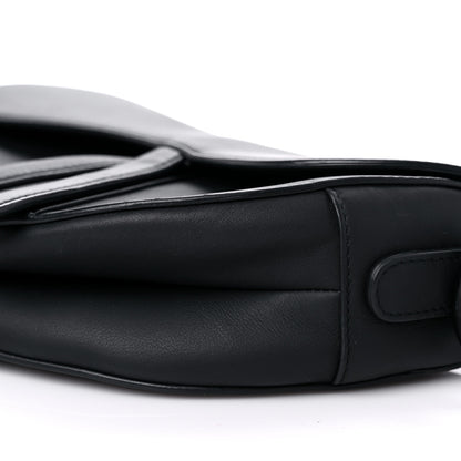Christian Dior Ultra Matte Calfskin Saddle Bag Black 8 of 15