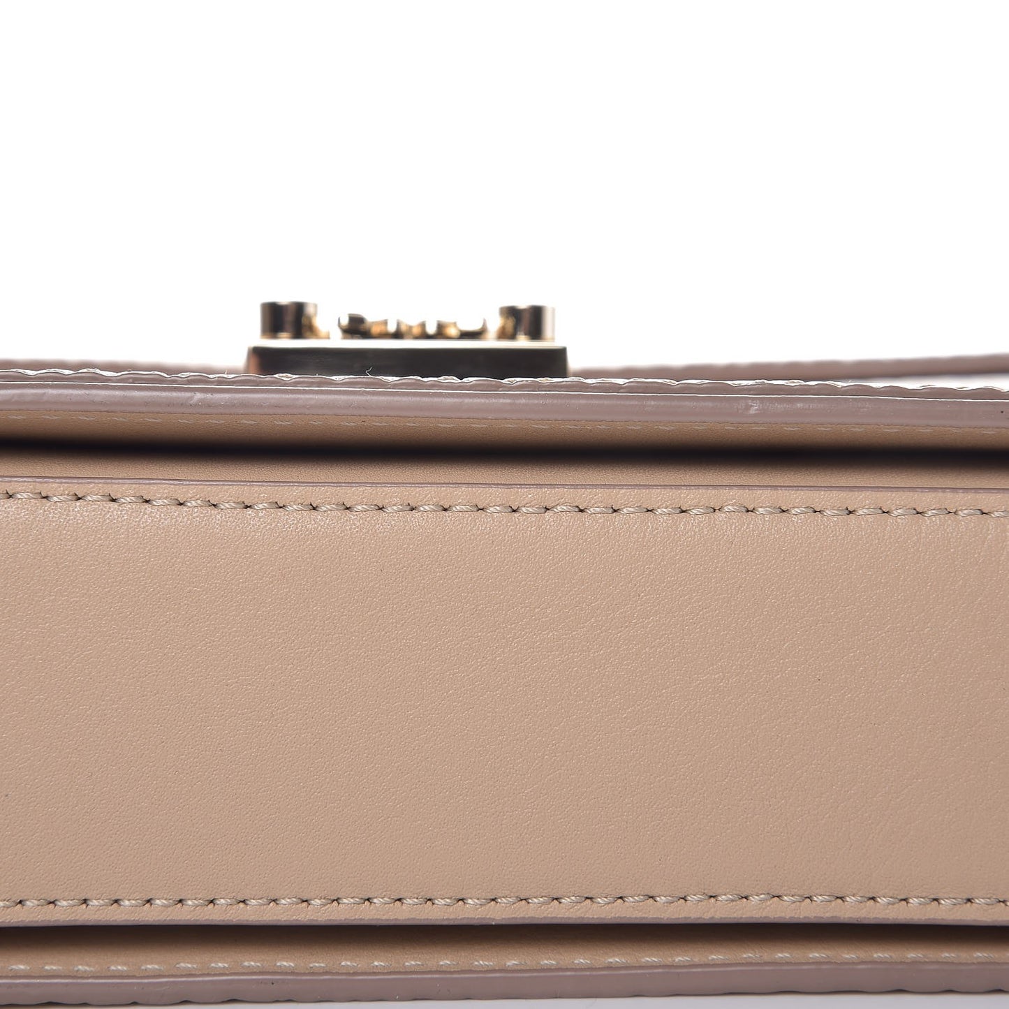 Visetos Medium Patricia Satchel Beige