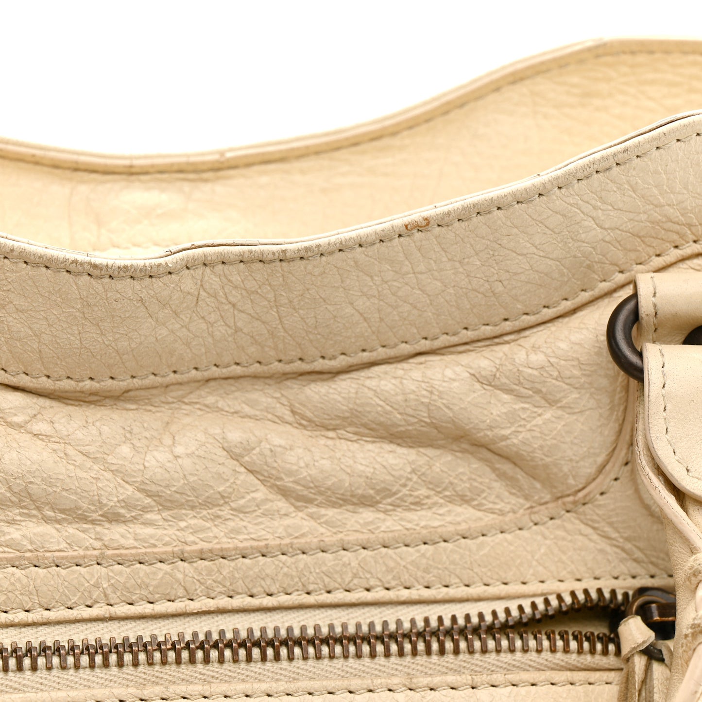 Agneau Classic Hardware Velo Nacre