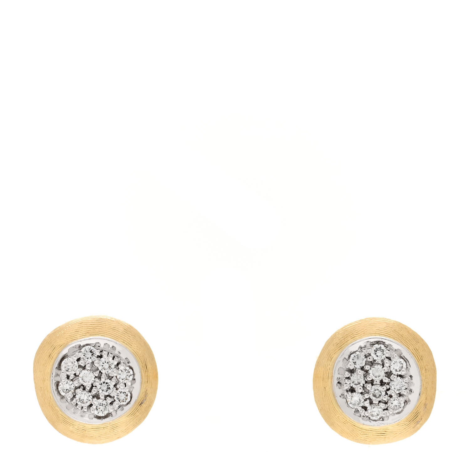 Marco Bicego 18K Yellow Gold Diamond Jaipur Earrings 1 of 6