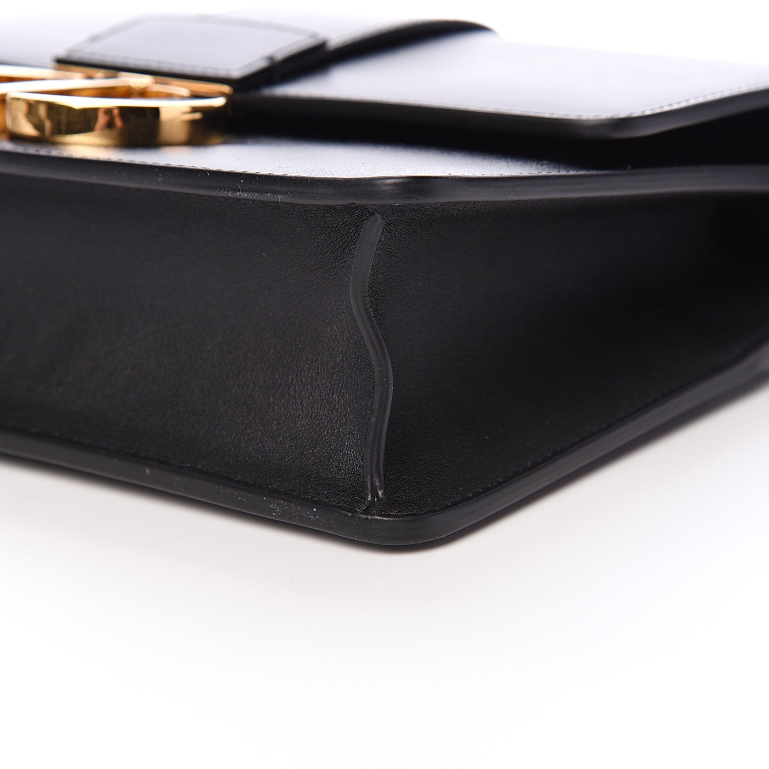 Christian Dior Smooth Calfskin 30 Montaigne Flap Bag Black 8 of 8