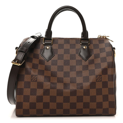 Louis Vuitton Damier Ebene Speedy Bandouliere 25 2 of 17