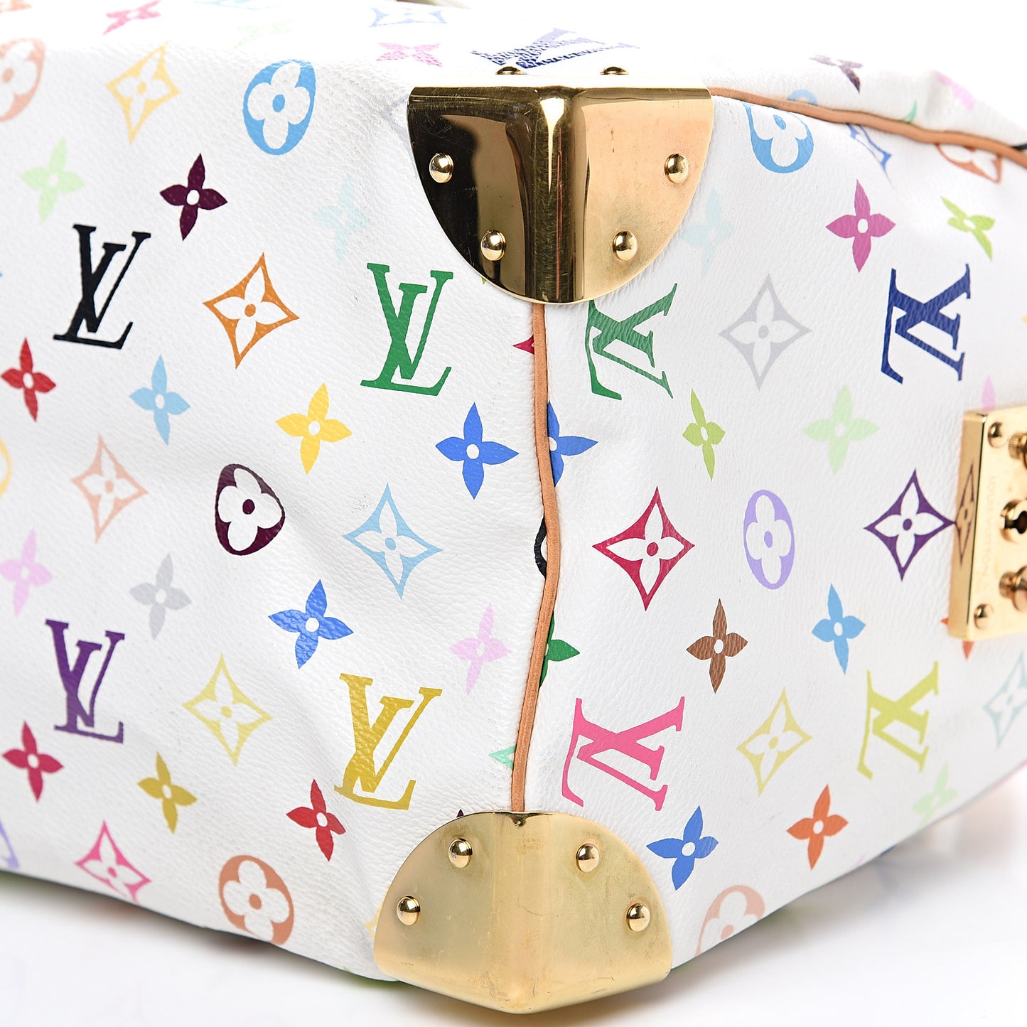 Monogram Multicolor Speedy 30 White
