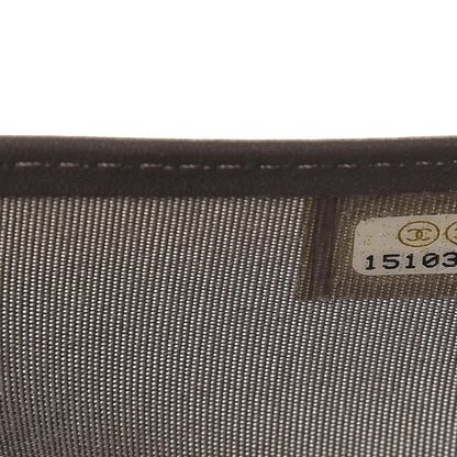Chanel Caviar Timeless CC Yen Wallet Grey 8 of 14