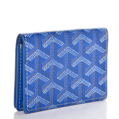 Goyard Goyardine Business Card Holder Sky Blue 3 of 8