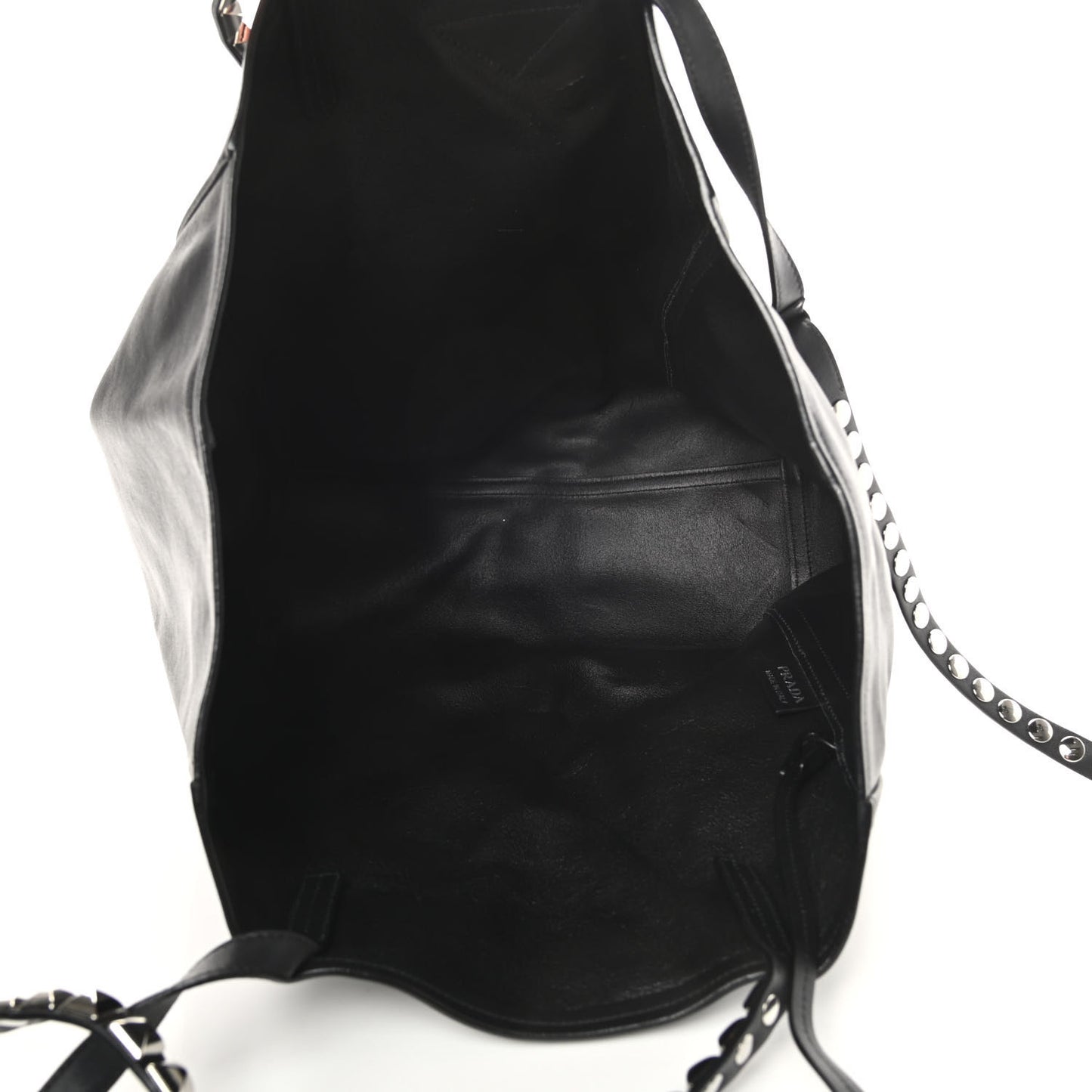Grace Lux Studded Large Concept Shopper Tote Black
