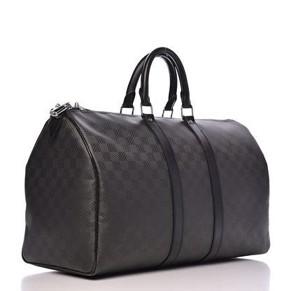 Louis Vuitton Damier Carbone Keepall 45 3 of 14