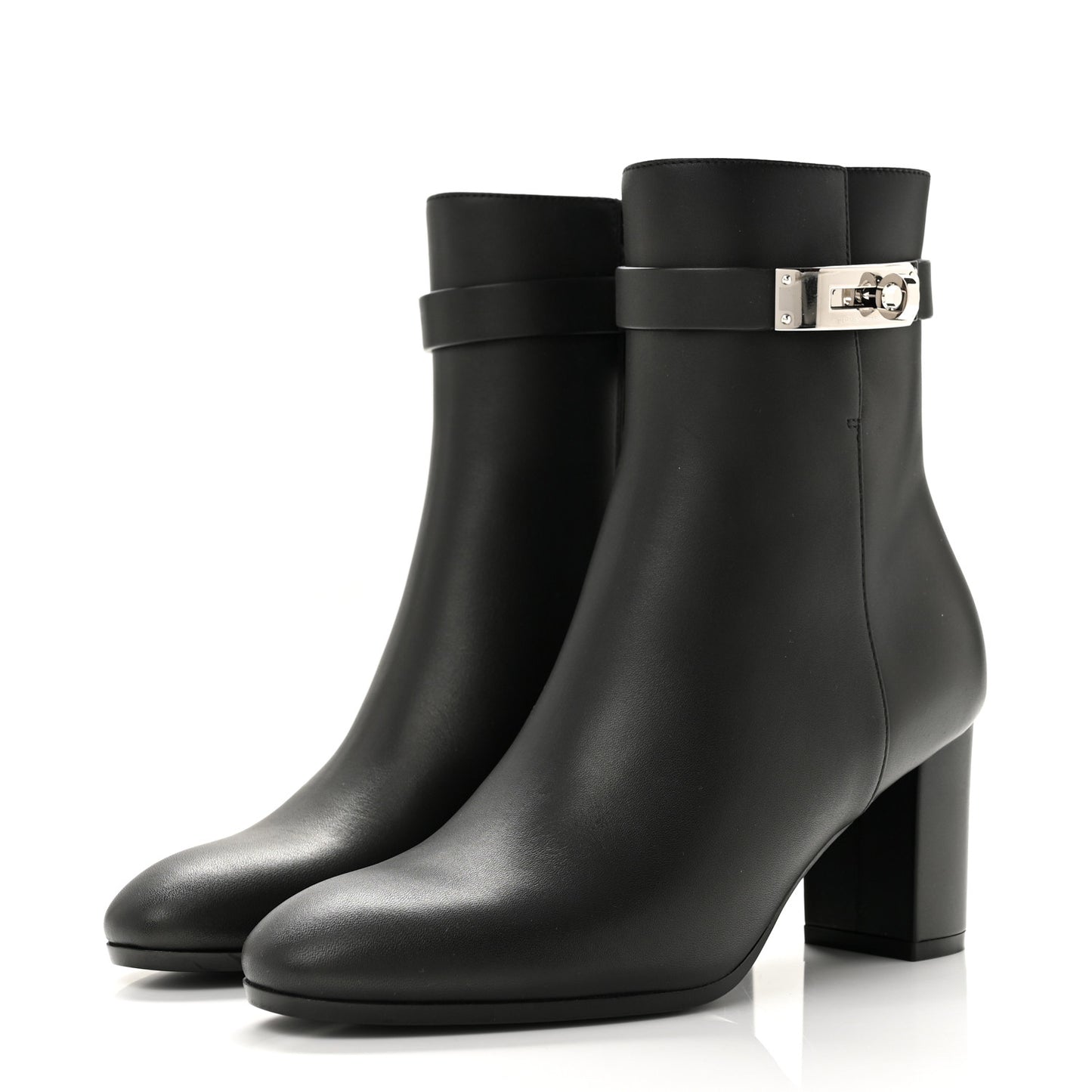 Calfskin Saint Germain Ankle Boots 36 Black