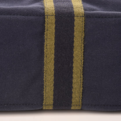 Hermes Canvas Fourre Tout MM Navy 16 of 17