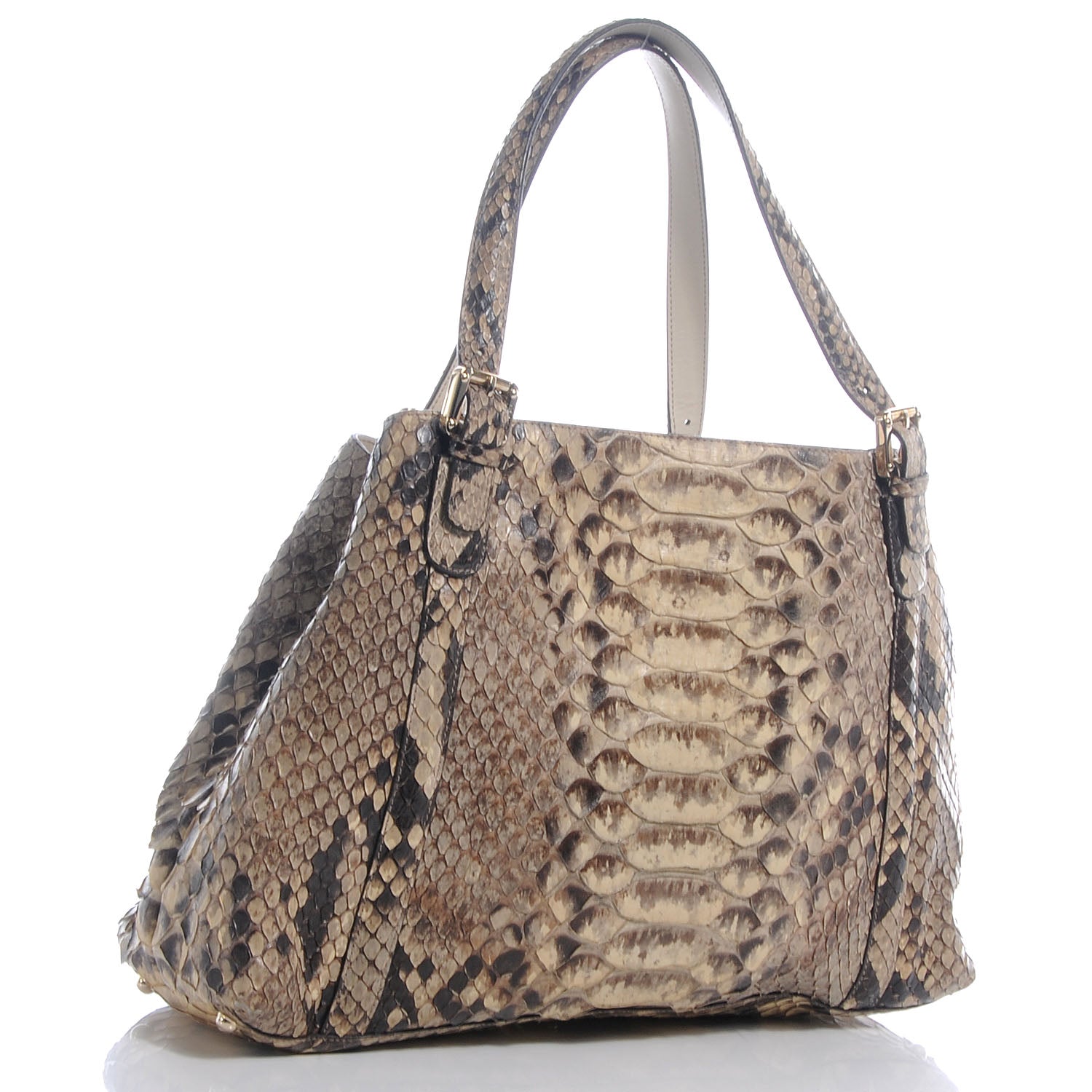 Gucci Python Medium Britt Tote 3 of 7