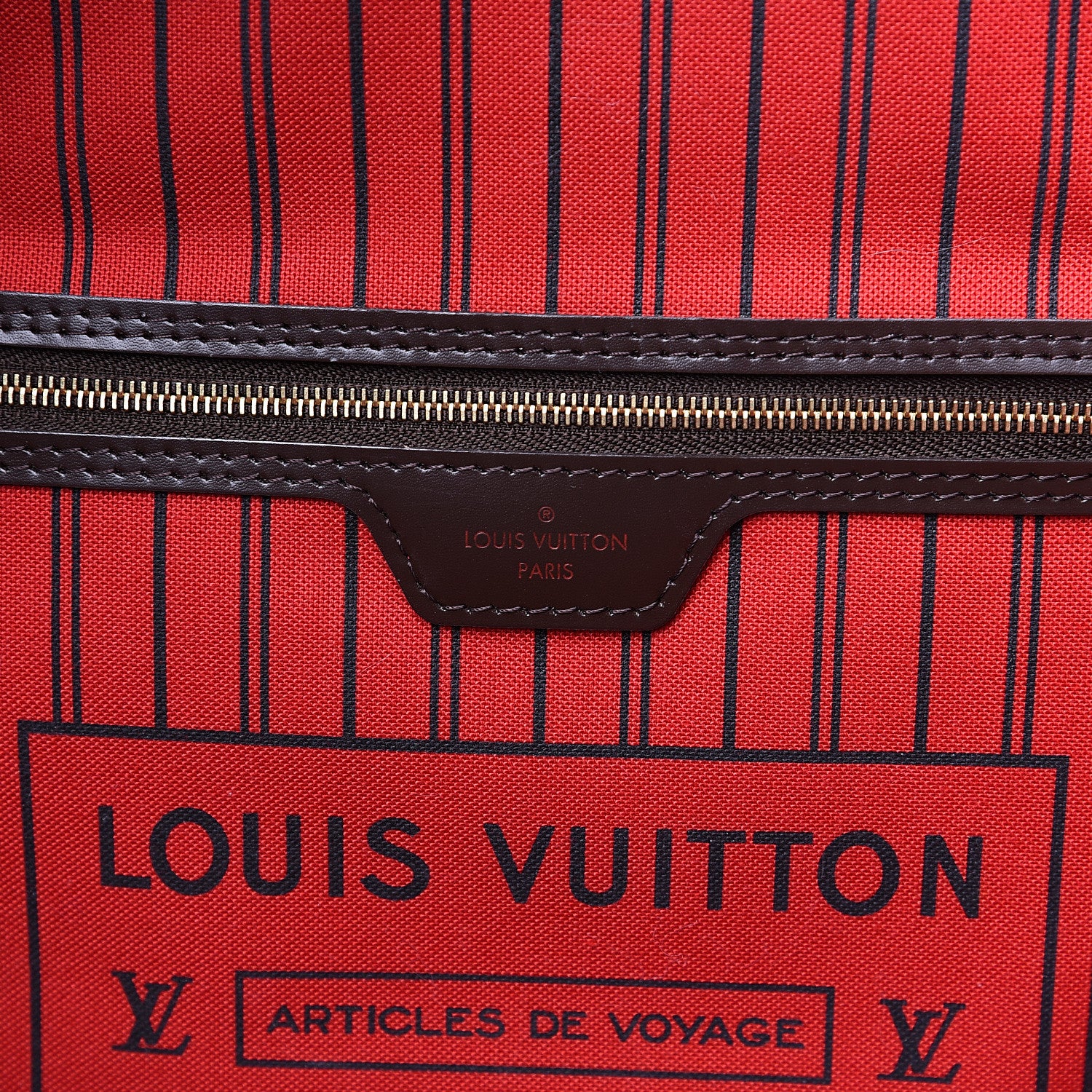 Louis Vuitton Damier Ebene Neo Neverfull MM 5 of 9