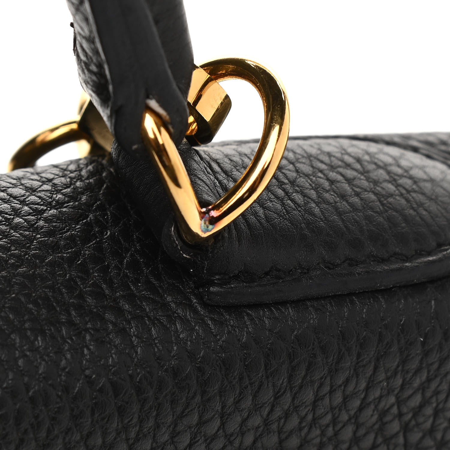 Hermes Togo Kelly Retourne 32 Black 13 of 14