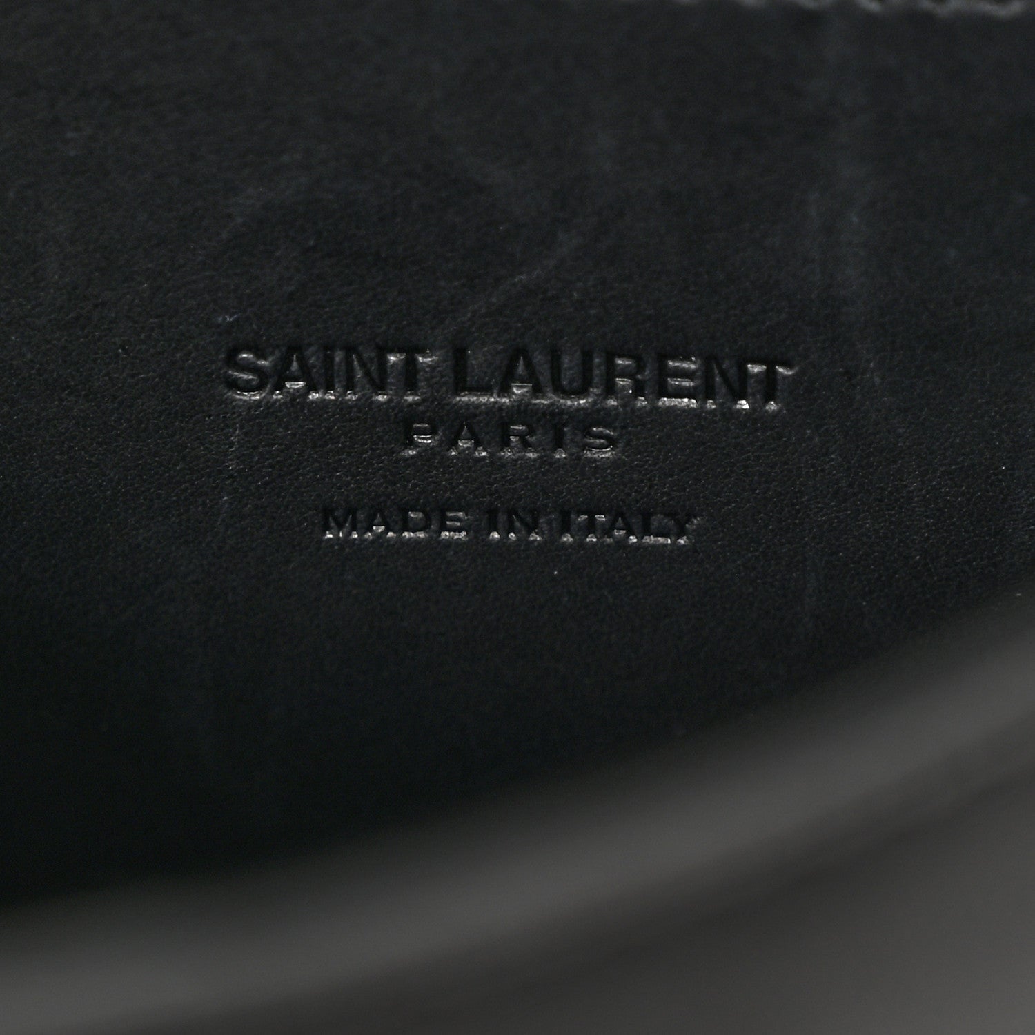 Saint Laurent Smooth Calfskin Classic Monogram Small Kaia Satchel Black 6 of 11