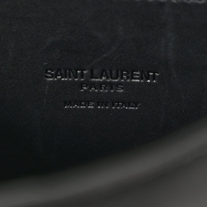 Saint Laurent Smooth Calfskin Classic Monogram Small Kaia Satchel Black 6 of 11