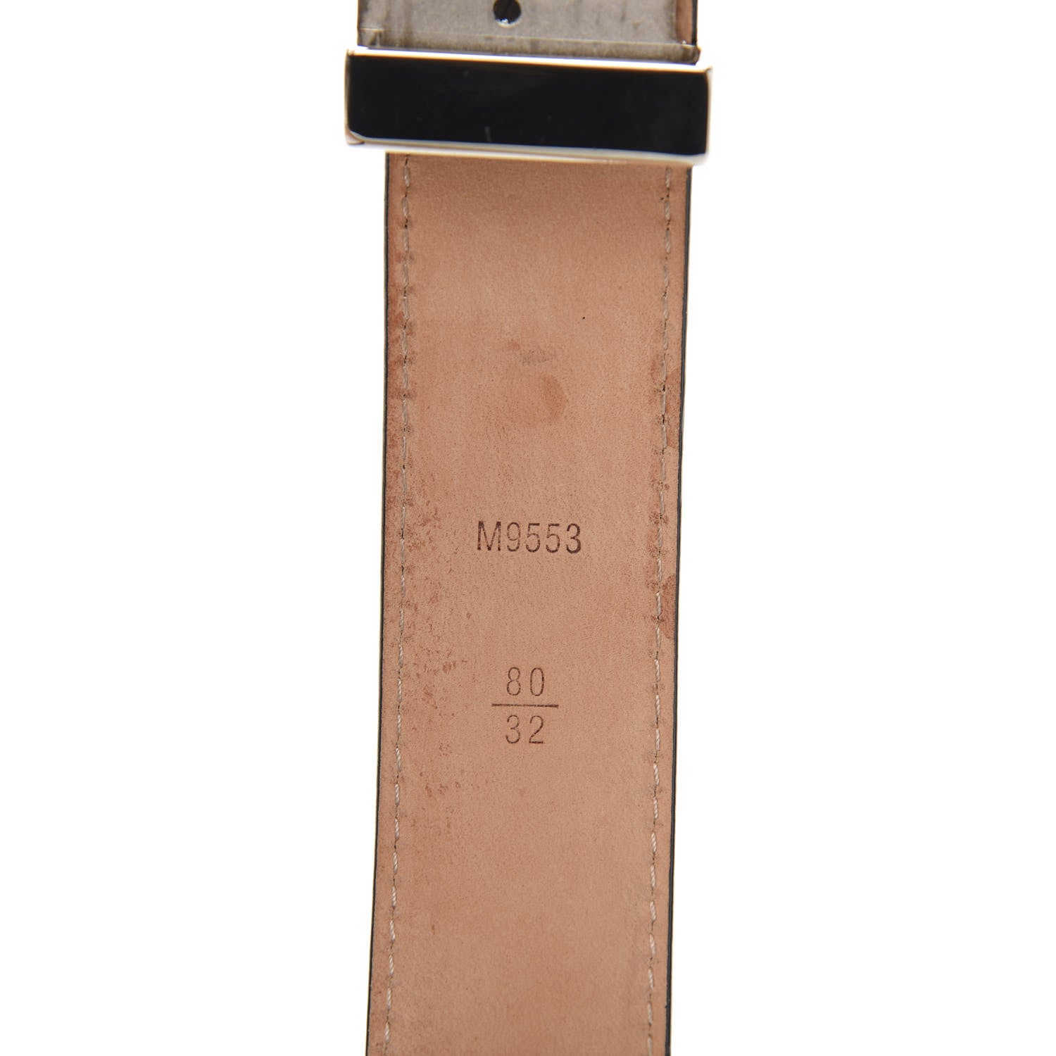Louis Vuitton Epi 30mm LV Initiales Belt 80 32 Black 7 of 9