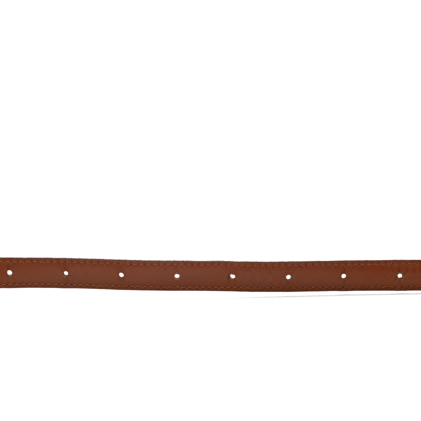 Calfskin Adjustable Shoulder Strap Brown