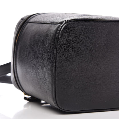 Chanel Caviar CC Vanity Train Case Black 6 of 10