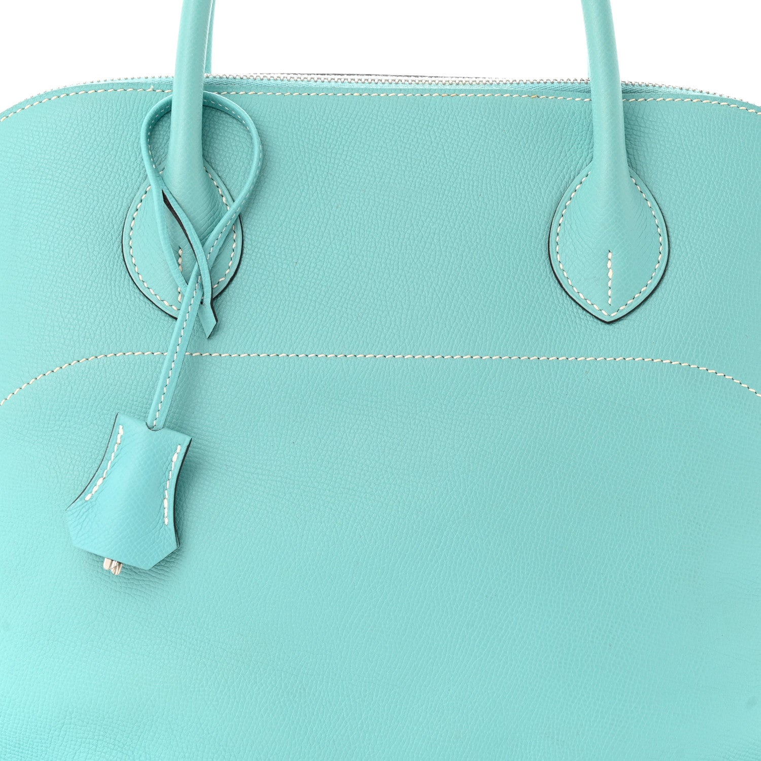 Hermes Epsom Bolide 35 Bleu Atoll 8 of 10