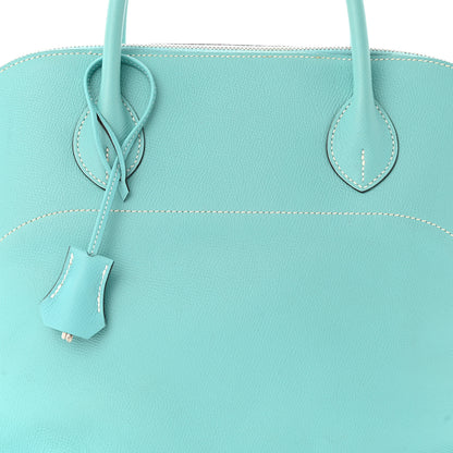 Hermes Epsom Bolide 35 Bleu Atoll 8 of 10