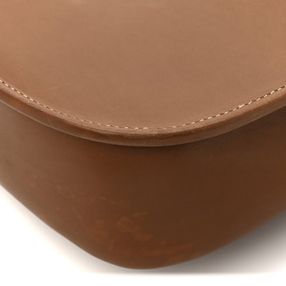 Saint Laurent Vegetable Tanned Calfskin Le Caban Satchel Bag Brick 16 of 16
