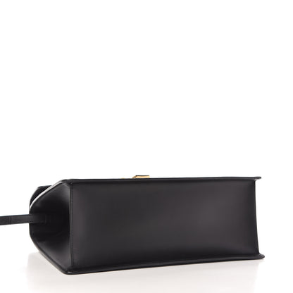 Gucci Calfskin Medium Sylvie Top Handle Bag Black 4 of 10