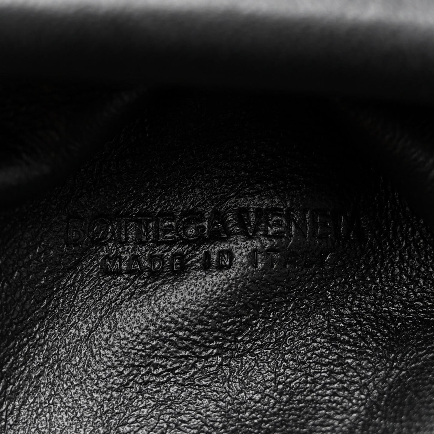 Nappa Intrecciato The Mini Pouch Black