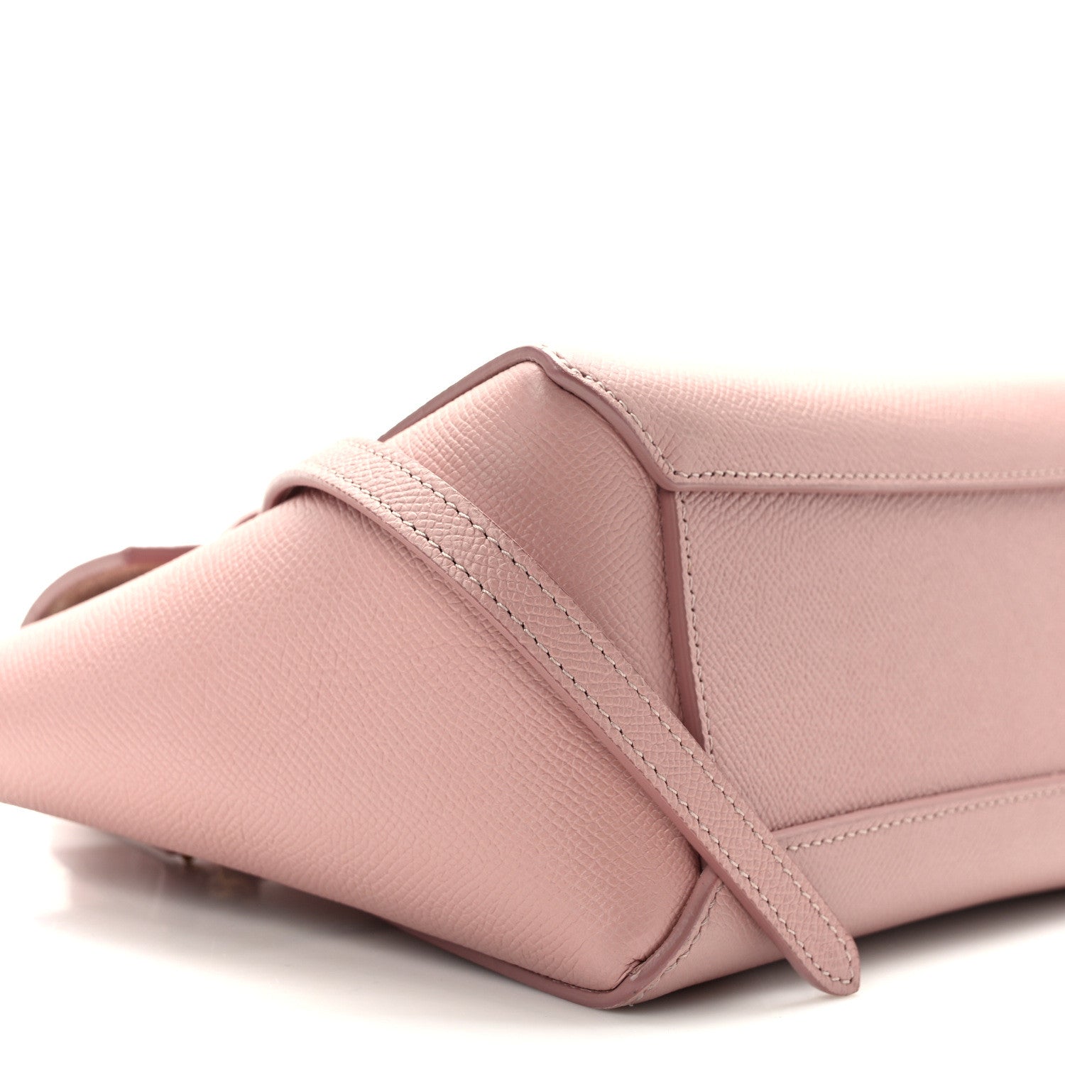 Celine Grained Calfskin Nano Belt Bag Vintage Pink 9 of 14