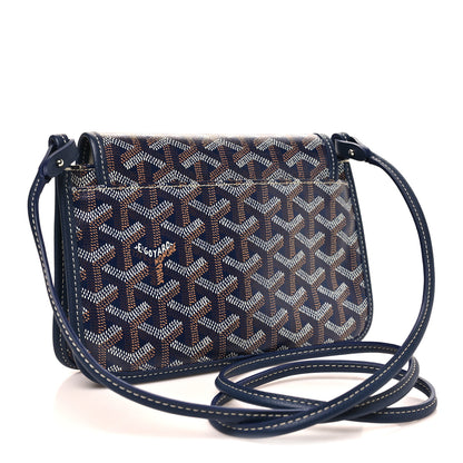 Goyard Goyardine Plumet Wallet Clutch Navy 3 of 9