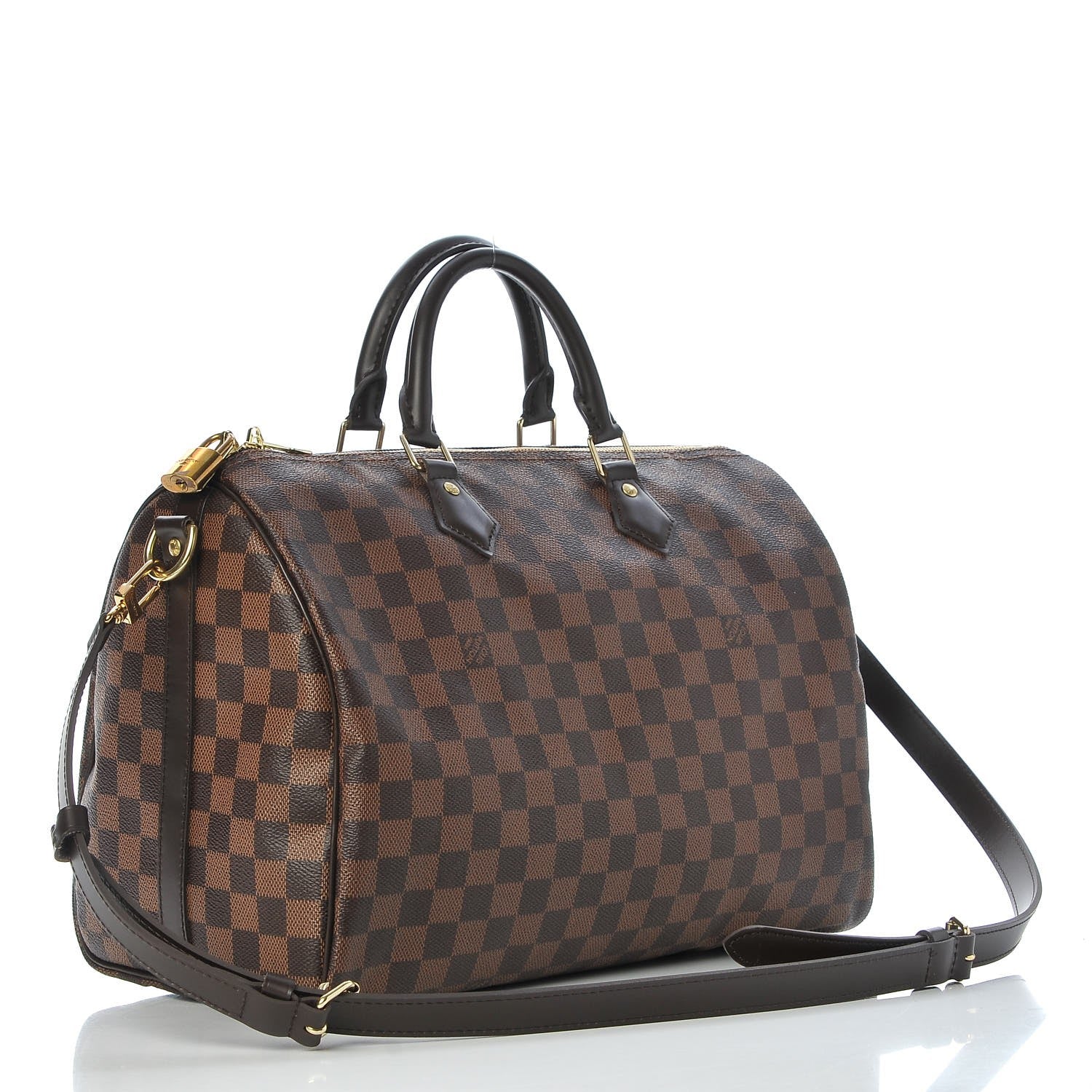 Louis Vuitton Damier Ebene Speedy Bandouliere 35 3 of 8