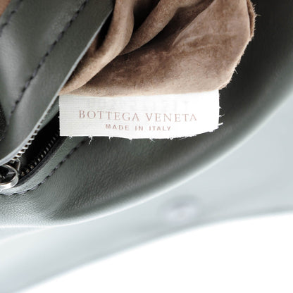 Bottega Veneta Nappa Intrecciato Small Flap Crossbody Grey 6 of 7