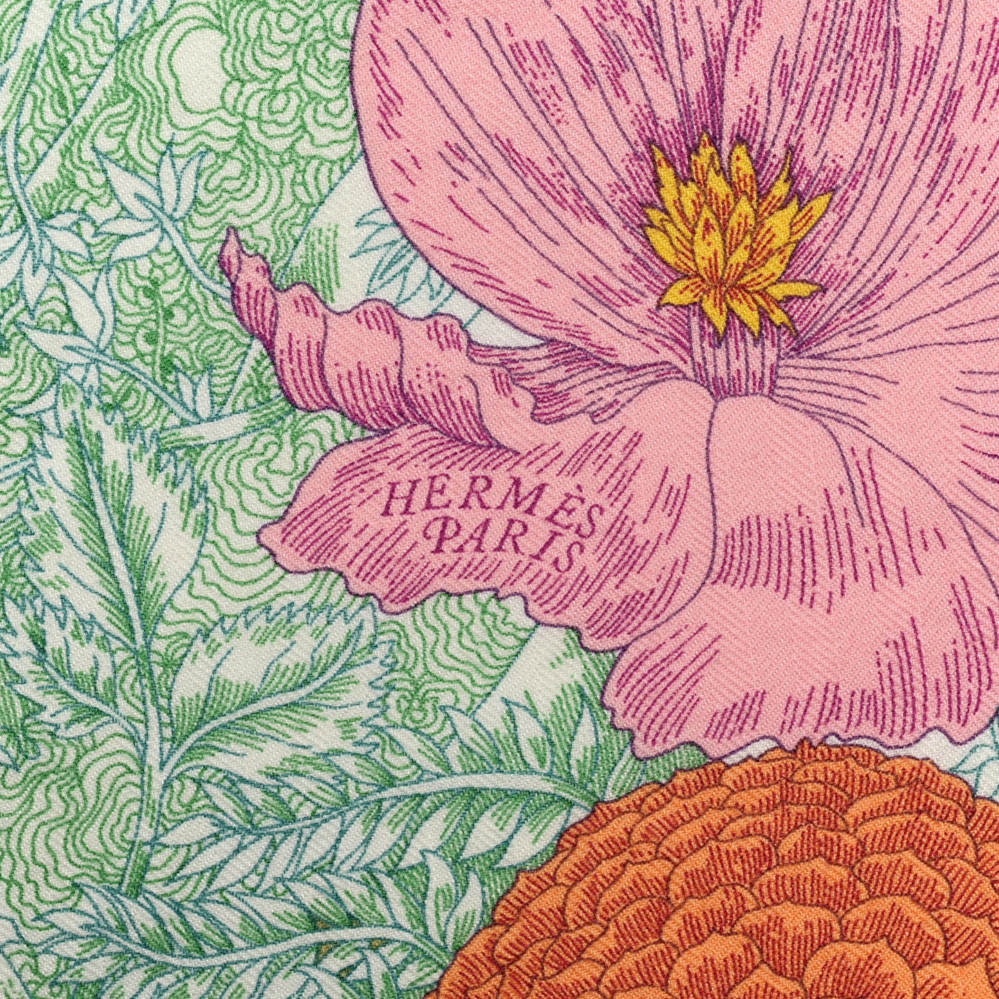 Cashmere Silk Retour a la Nature 140 Bleu Ciel Rose Vert
