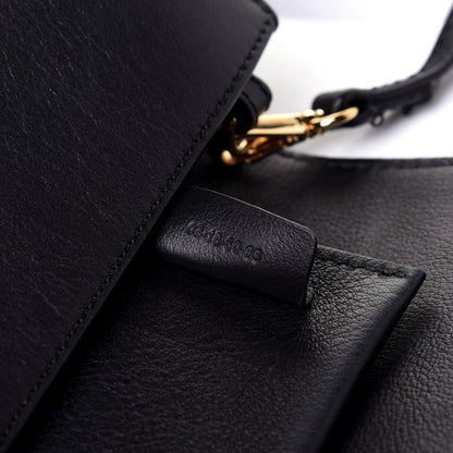 Chloe Smooth Calfskin Drew Bijou Clutch Black 10 of 10