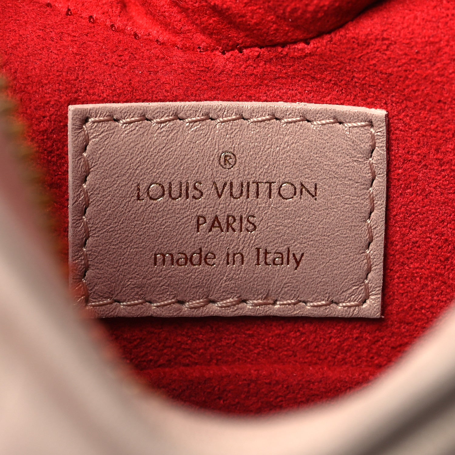 Louis Vuitton Lambskin Embossed Monogram Fall In Love Sac Coeur Light Pink 6 of 9