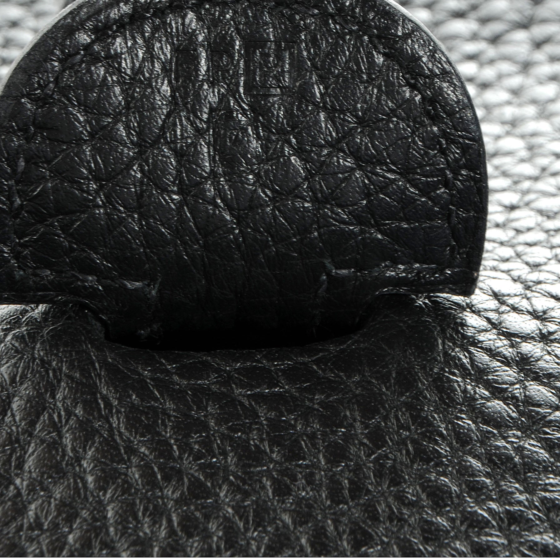 Hermes Taurillon Clemence Evelyne III GM Black 7 of 8