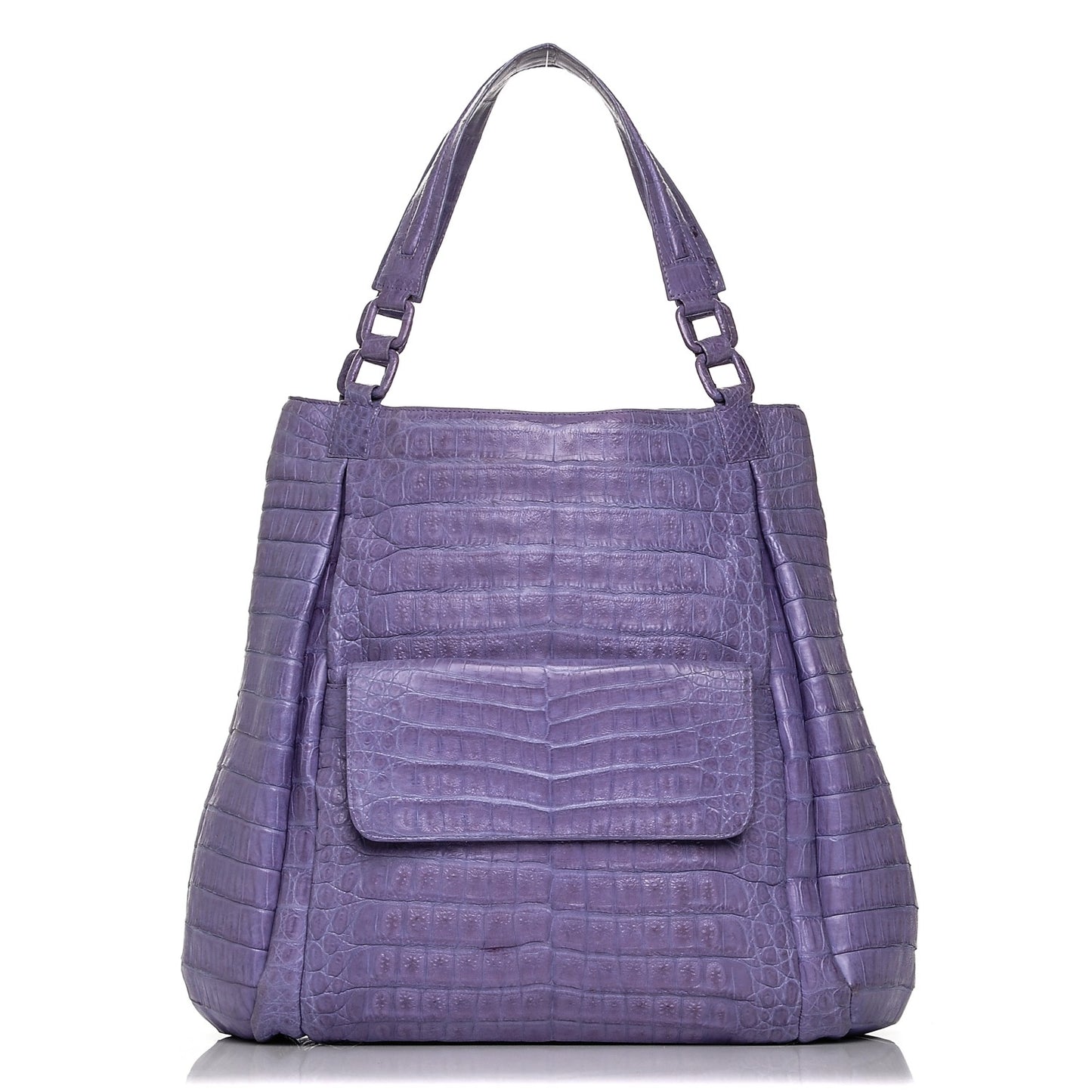 Crocodile Tote Violet
