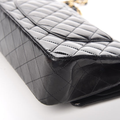 Chanel Lambskin Quilted Medium Double Flap Black 14 of 15
