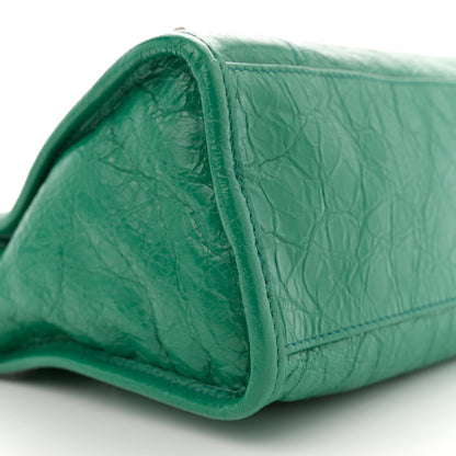 Balenciaga Agneau Classic Silver Hardware S City Magic Green 10 of 14