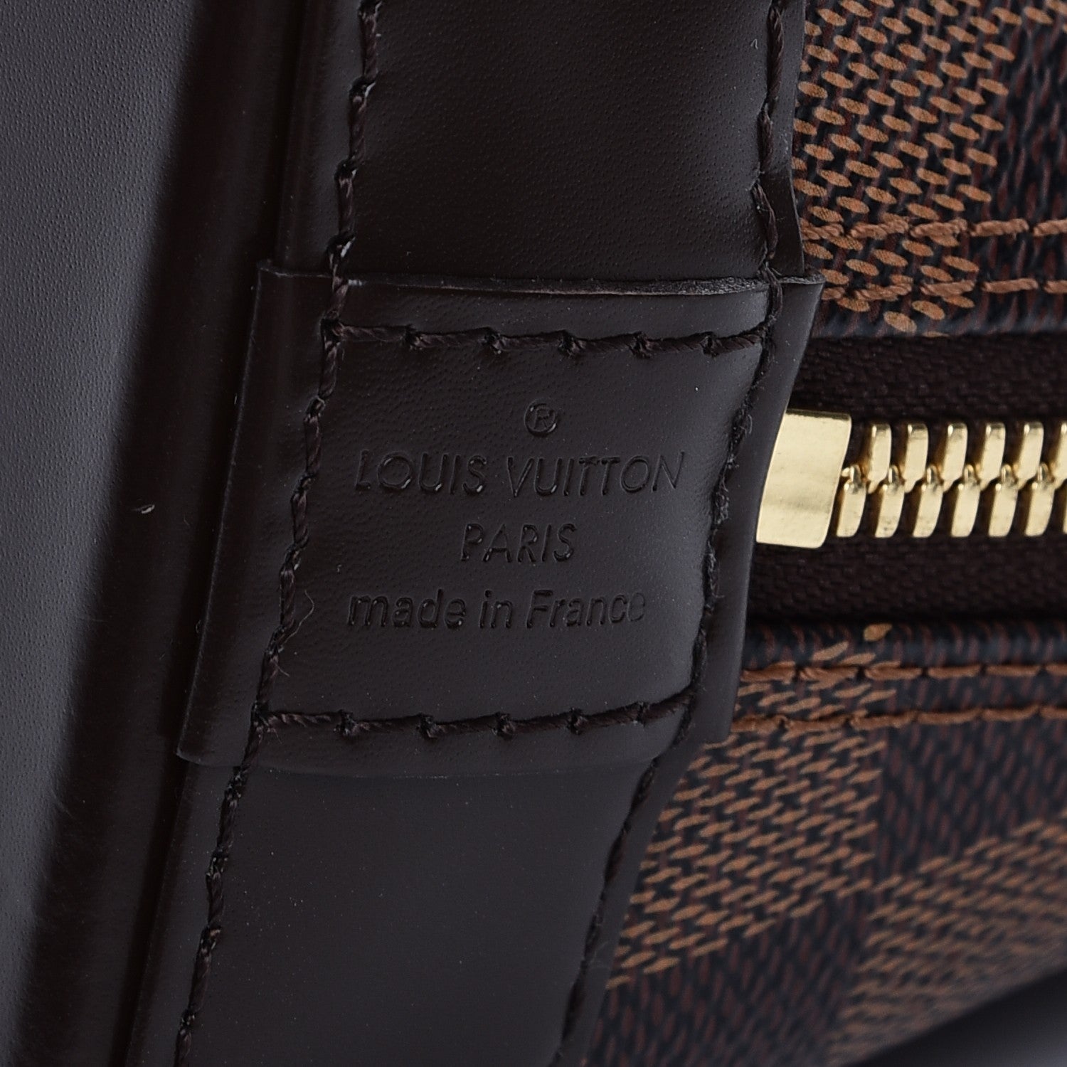 Louis Vuitton Damier Ebene Alma BB 7 of 8