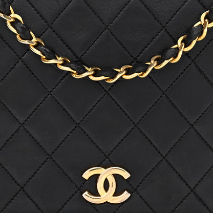 Chanel Lambskin Quilted Small Single Flap Black 8 of 12