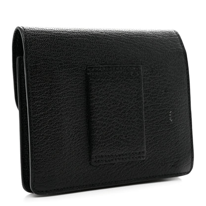 Hermes Chevre Mysore Roulis Slim Wallet Black 4 of 8