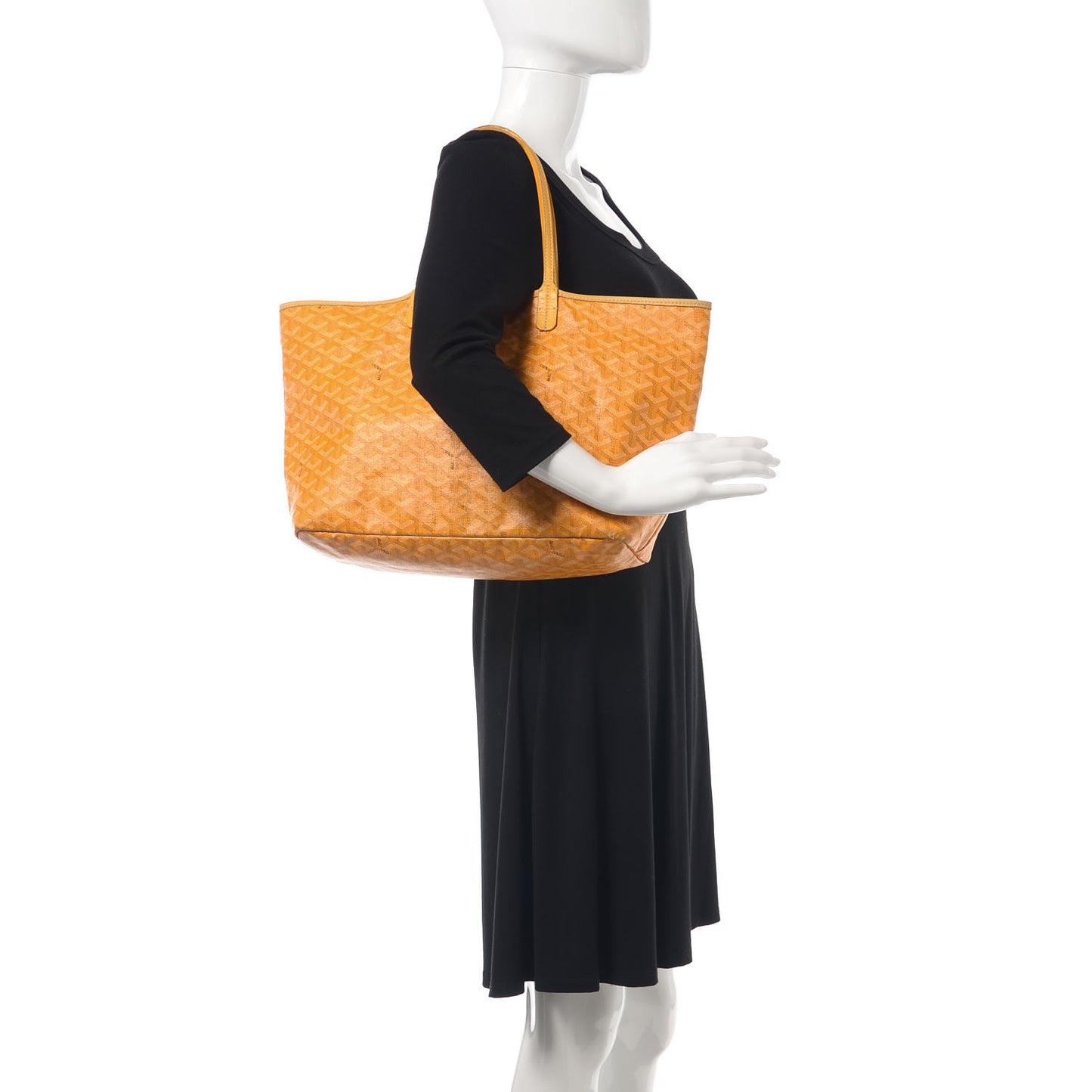 Goyardine Saint Louis PM Yellow