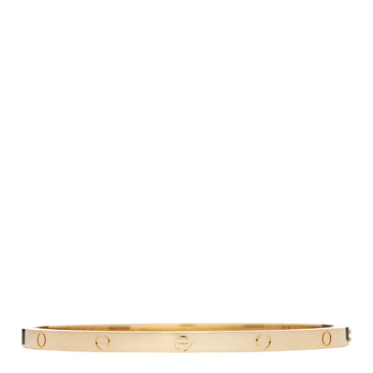 Cartier 18K Yellow Gold Small LOVE Bracelet 17 1 of 8