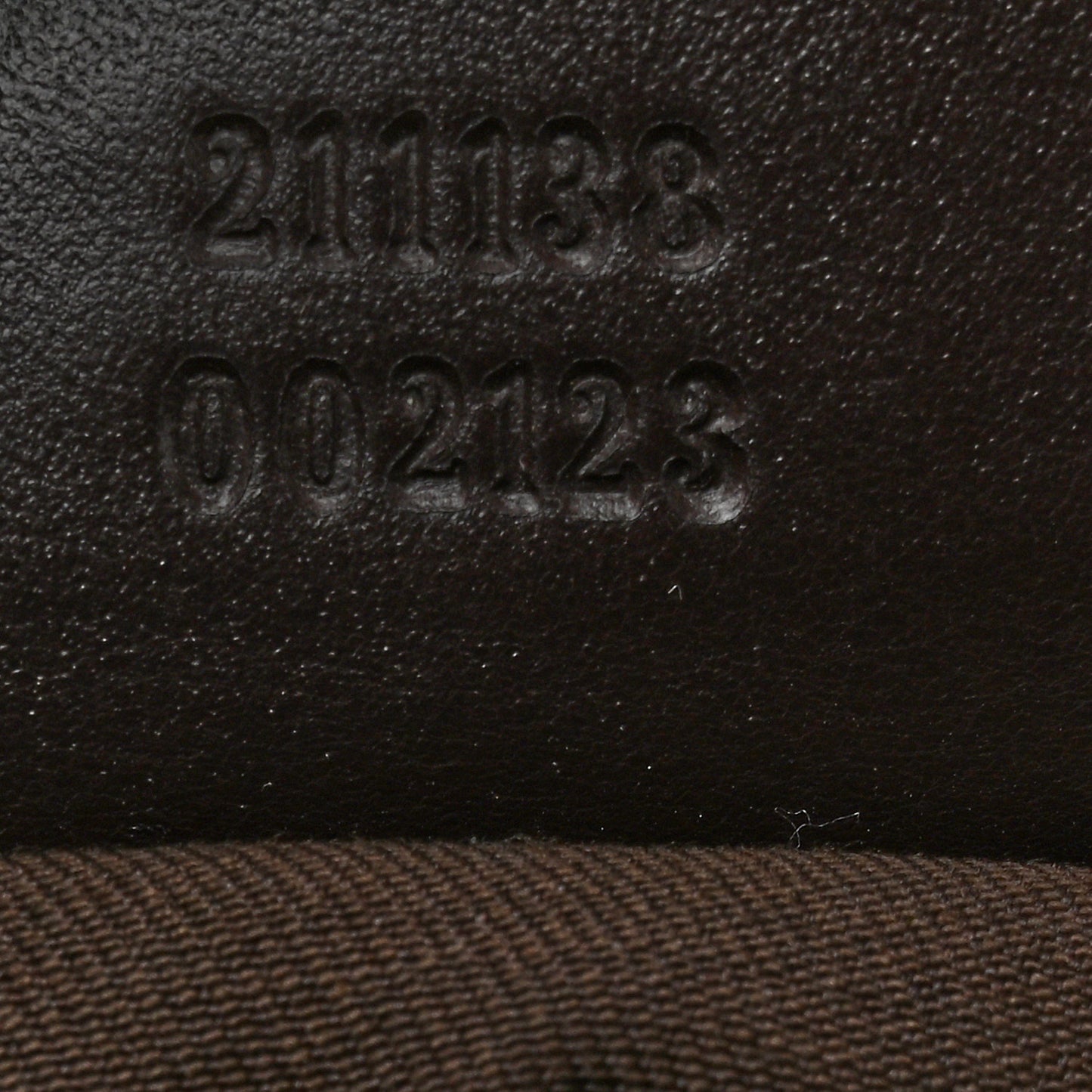 GG Supreme Monogram Small Joy Tote Dark Brown
